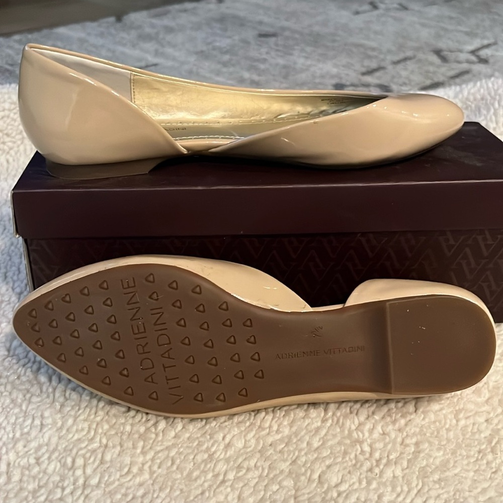 Size 71/2 bone flat patent